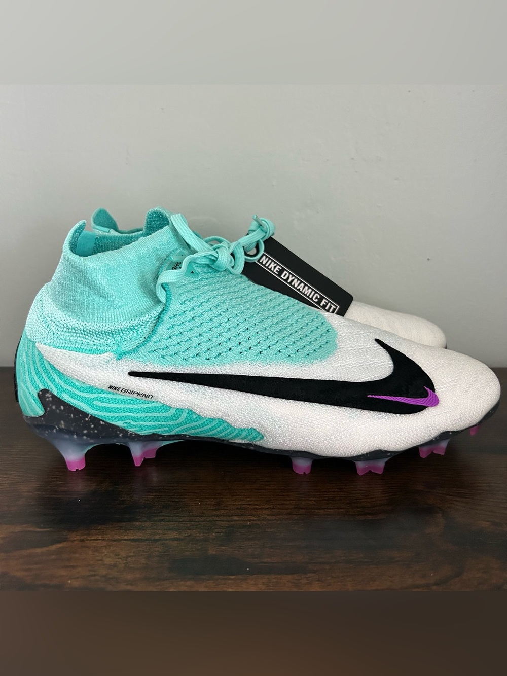 Nike Phantom GX Elite DF FG Soccer Cleats Size Mens 6 Womens 7.5 DC9969-300